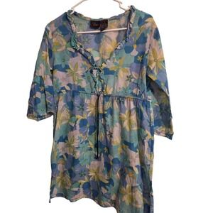 Bathing Suit Cover Up J.A. Sport Size Small